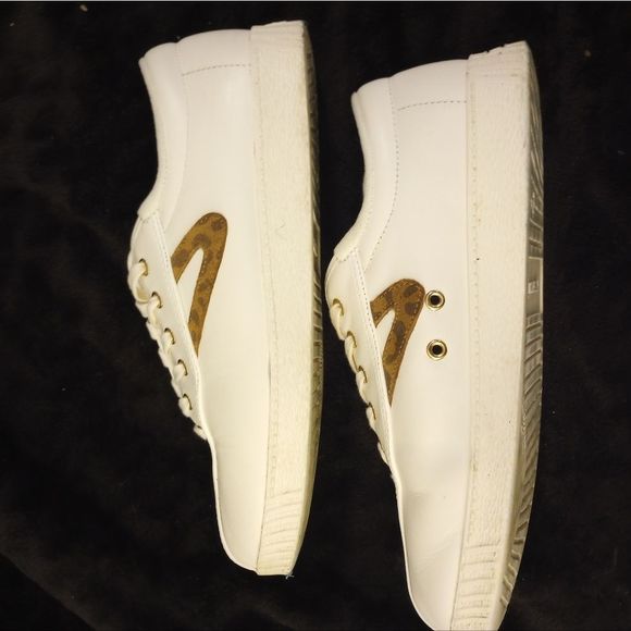 Tretorn nylite Leopard trim sneakers - Picture 9 of 9